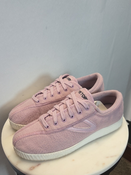 Tretorn Shoes - Tretorn Pastel Pink Low-Top Sneakers Size 7.5